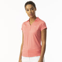 Anzio Coral Cap Sleeve Polo Shirt