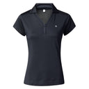 Anzio Navy Cap Sleeve Polo Shirt