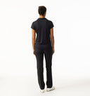 Anzio Navy Cap Sleeve Polo Shirt