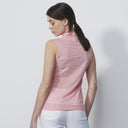 Terni Coral Sleeveless Polo Shirt