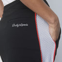 Lucca Black Skort 18"