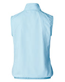Light blue sleeveless top on a white background