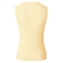 Madelene Macaron Yellow Sweater Vest