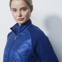 DS Spectrum Blue Fleece Jacket With Mini Micro Front