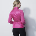 DS Tulip Pink Fleece Jacket With Mini Micro Front