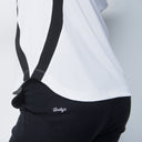 DS White Black Cap Sleeve Polo Shirt