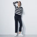 DS High Summer Navy White Stripe Pullover