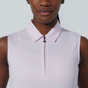 DS Peoria Pink Sleeveless Polo Shirt