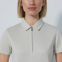 DS Peoria Raw Beige Short Sleeve Polo Shirt