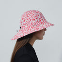 DS Flaine Leo Coral Print Rain Hat
