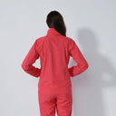 DS Flaine Intense Coral Rain Jacket