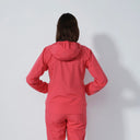 DS Flaine Intense Coral Rain Jacket