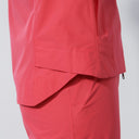 DS Flaine Intense Coral Rain Jacket