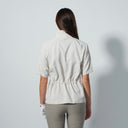 DS Angelet Raw Beige Short Sleeve Wind Jacket
