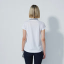 DS Candy White Cap Sleeve Polo Shirt S25