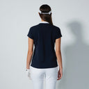 DS Candy Dark Navy Cap Sleeve Polo Shirt S25