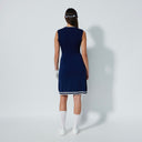 DS Awara Dark Navy Knit Sleeveless Dress
