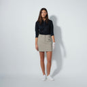 DS Lyric Taupe Long Skort V2