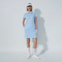 DS Peoria Light Blue Cap Sleeve Dress