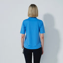 DS Bella Birdie Sky Blue Half Sleeve Polo Shirt