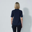 DS Bella Birdie Dark Navy Half Sleeve Polo Shirt
