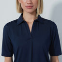 DS Bella Birdie Dark Navy Half Sleeve Polo Shirt