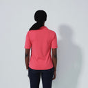 DS Bella Birdie Intense Coral Half Sleeve Polo Shirt