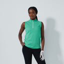 DS Kim Green Sleeveless Polo Shirt