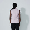 DS Kim Pink Sleeveless Polo Shirt