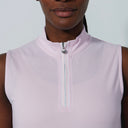 DS Kim Pink Sleeveless Polo Shirt