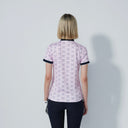 DS Era Clubs Pink Print Short Sleeve Polo Shirt