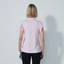 DS Luxe Pink Frill Sleeveless Polo Shirt