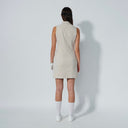 DS Lyric Raw Beige Sleeveless Dress