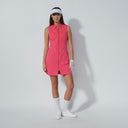 DS Lyric Intense Coral Sleeveless Dress