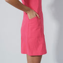 DS Lyric Intense Coral Sleeveless Dress