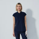DS Acerra Dark Navy Sleeveless Shirt