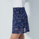 DS Breeze Navy Dot Argyle Print Skort