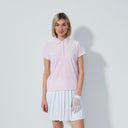 DS Terry Touch Pink Short Sleeve Polo Shirt