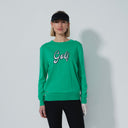DS Tour Green Pullover Golf Sweater