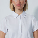 DS Fairway White Short Sleeve Polo Shirt F25