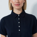 DS Fairway Dark Navy Short Sleeve Polo Shirt F25