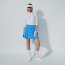 DS Shape Sky Blue Short Skort