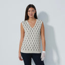 DS Chroma Beige Argyle Sweater Vest