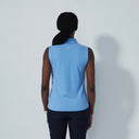 DS Fairway Sky Blue Sleeveless Polo Shirt