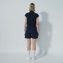 DS Acerra Dark Navy Sleeveless Jump Suit