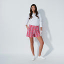 DS Golf Plaid Print Shorts