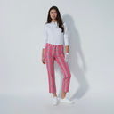 DS Golf Plaid Print Ankle Pants
