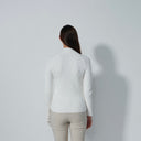 DS Rib White Cardigan