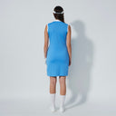 DS Sicaya Blue Sky Sleeveless Polo Dress