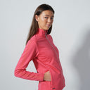 DS Cholet Intense Coral Full Zip Midlayer Jacket